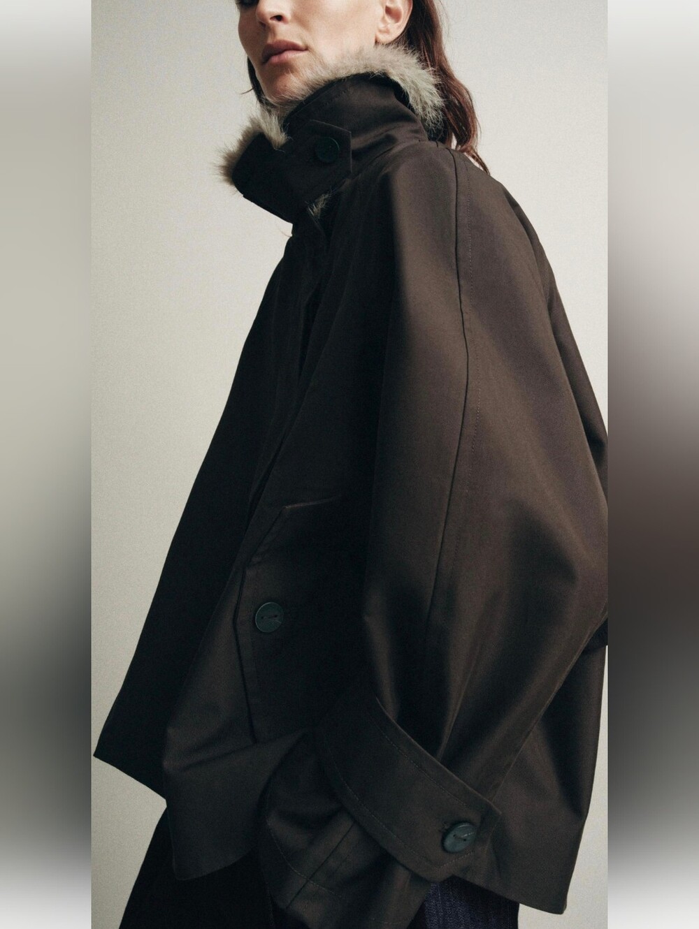 Zara WATER REPELLENT JACKET ZW COLLECTION(S)